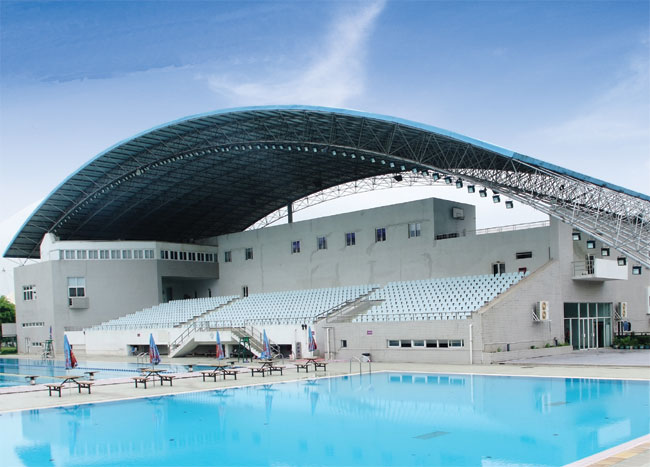 乐山游泳馆网架